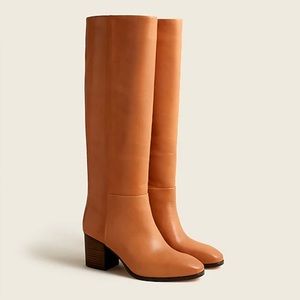 J Crew Sadie knee-high boots in leather